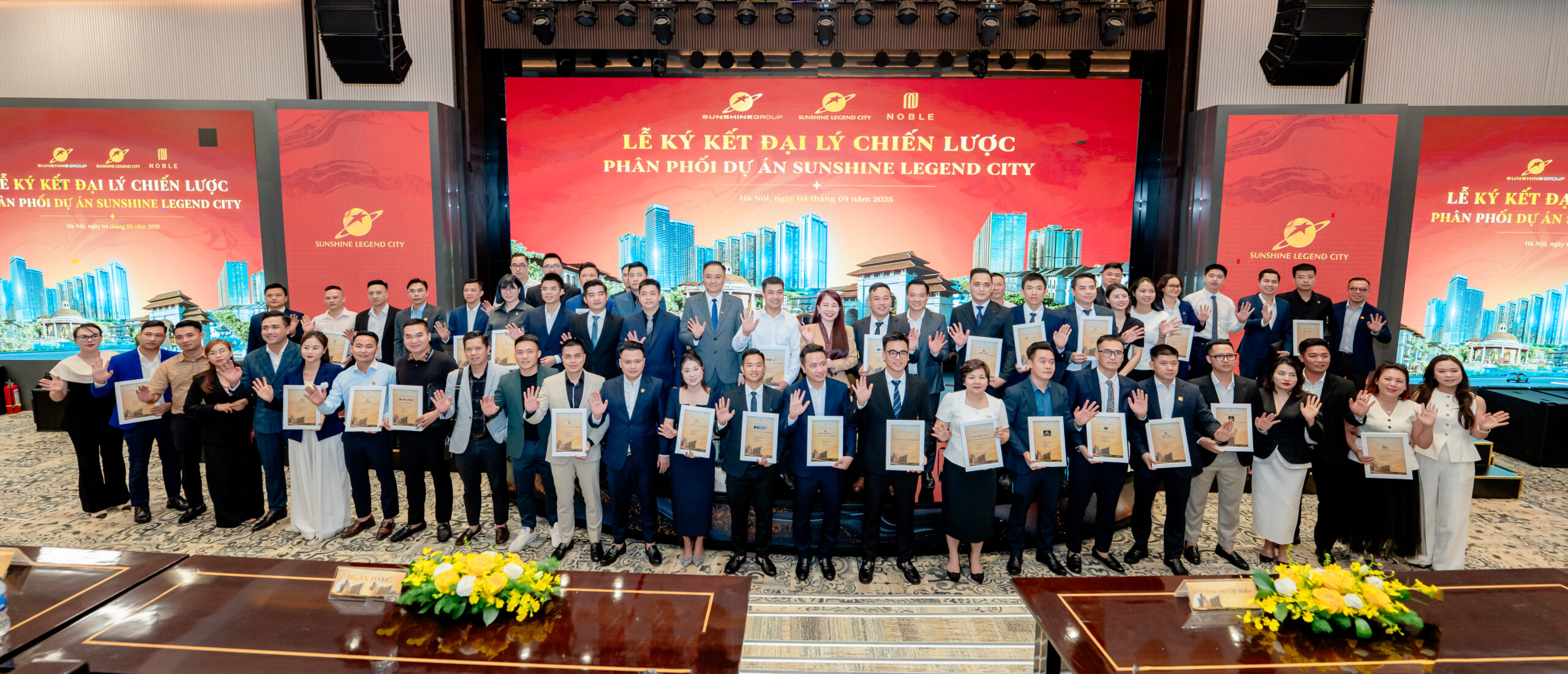 Đông đảo đại lý “ra quân”, Sunshine Legend City sẵn sàng định hình chuẩn sống mới phía Đông Hà Nội